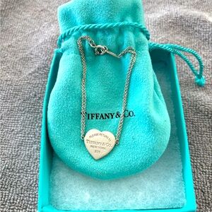 Tiffany & Co. Silver Heart Bracelet